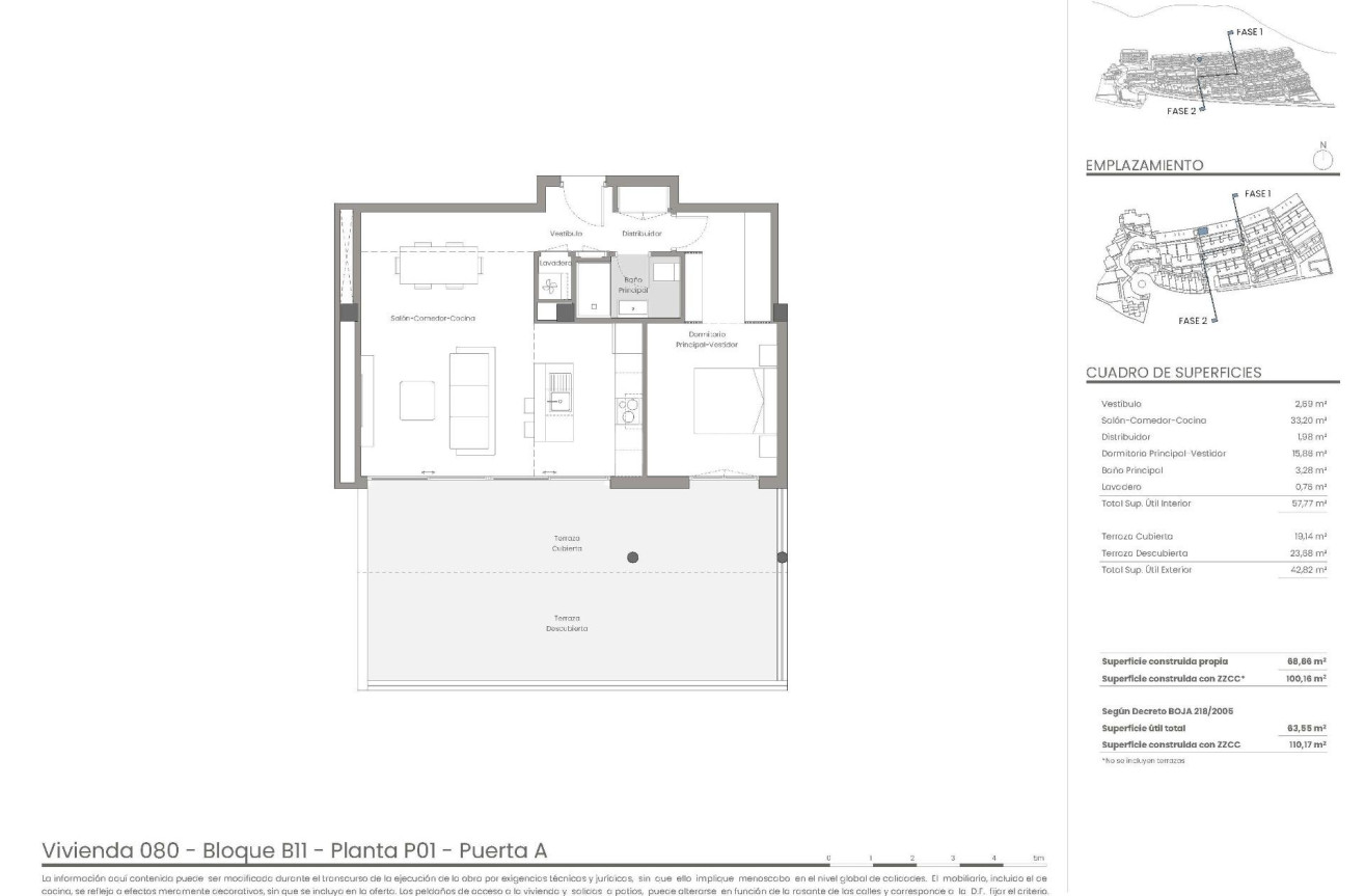 New Build - Top Floor Bungalow - Mojacar - Playa Macenas (Mojácar)