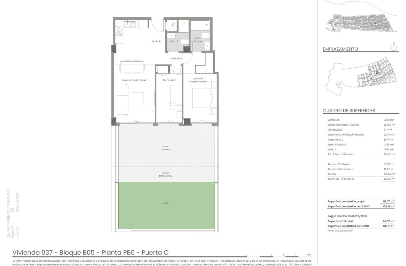 Obra nueva - Ground Floor Bungalow - Mojacar - Playa Macenas (Mojácar)