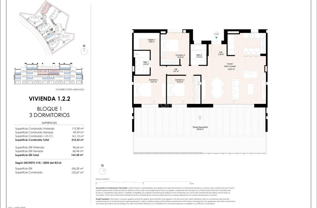 New Build - Apartment / flat - Casares - Doña Julia Golf