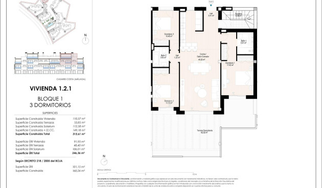 Nowy budynek - Daszek - Casares - Doña Julia Golf