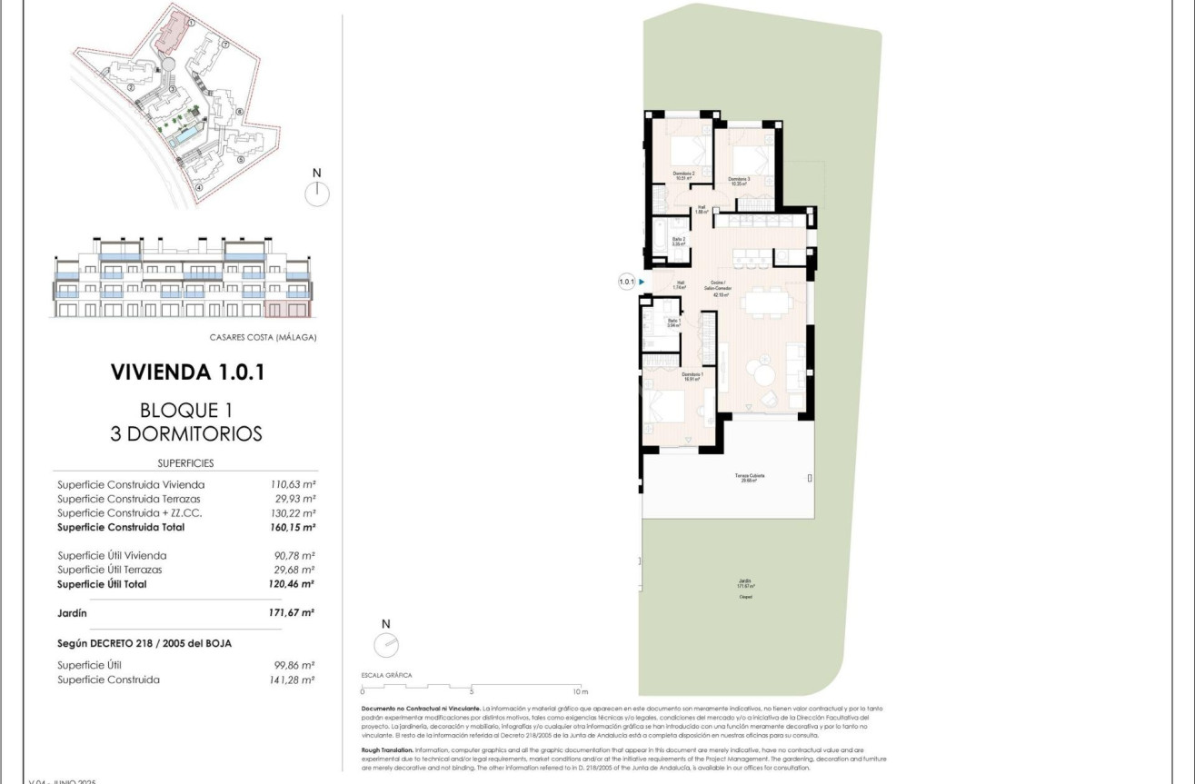 Nowy budynek - Ground floor apartment - Casares - Doña Julia Golf