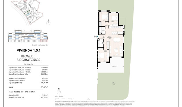 Nowy budynek - Ground floor apartment - Casares - Doña Julia Golf