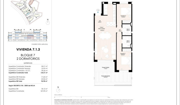 Nowy budynek - Mieszkanie w bloku - Casares - Doña Julia Golf