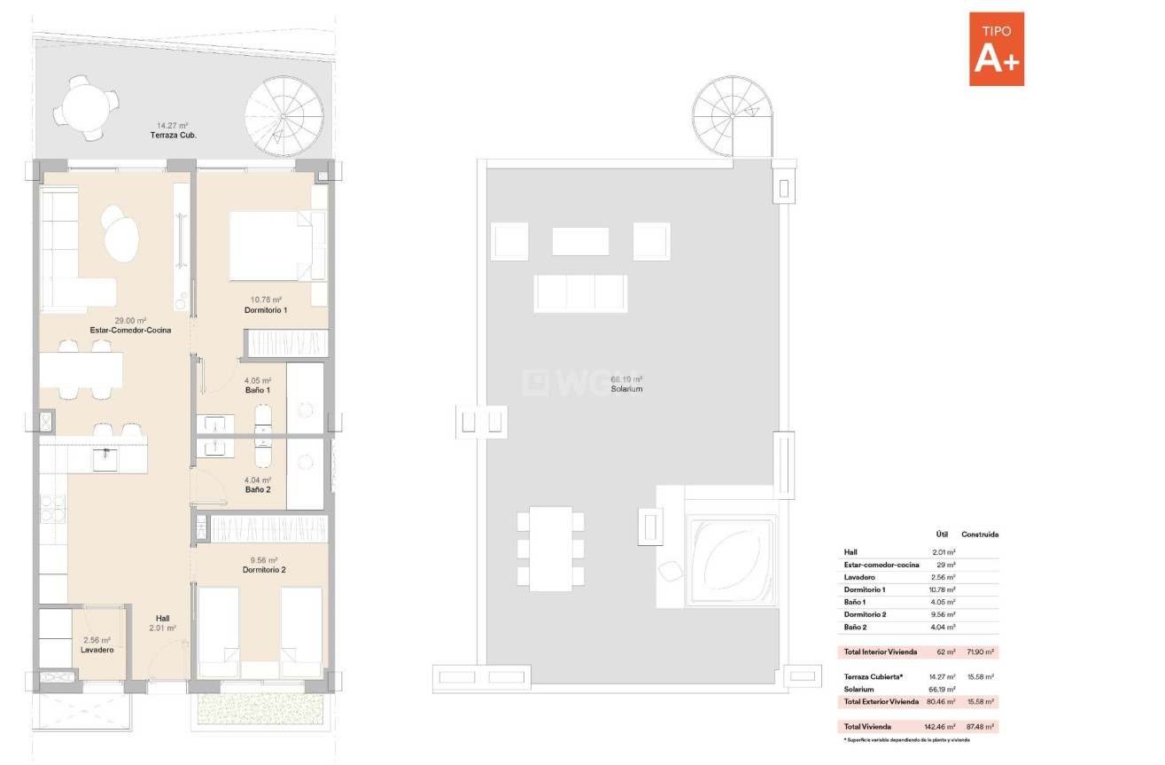 Nowy budynek - Daszek - La Nucía - Ciudad Deportiva