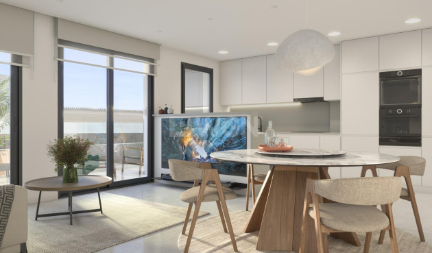 Nowy budynek - Mieszkanie w bloku - Santa Pola - pueblo