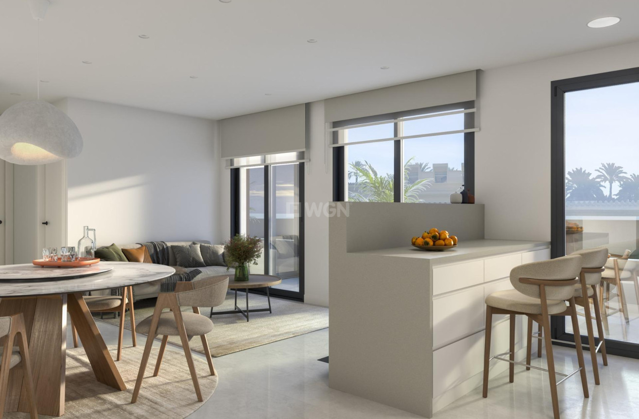 Nowy budynek - Daszek - Santa Pola - pueblo