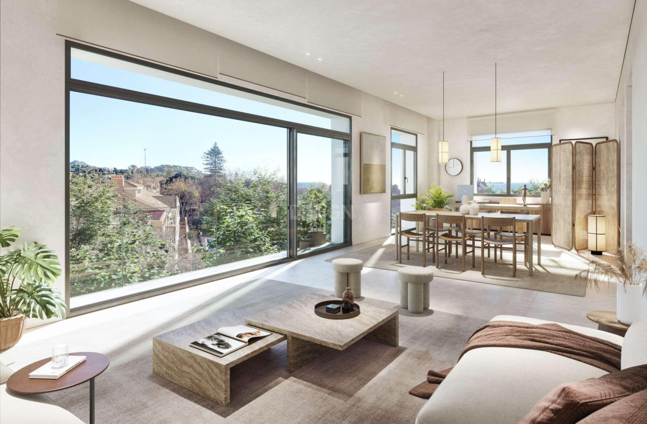 Obra nueva - Ground floor apartment - Málaga - El Limonar