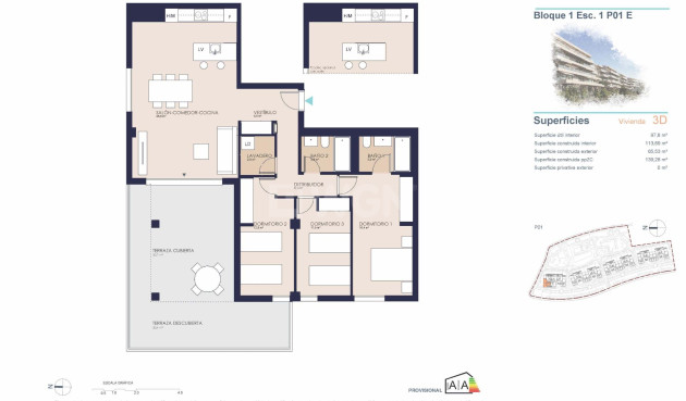 Nowy budynek - Mieszkanie w bloku - Denia - Playa de La Almadraba