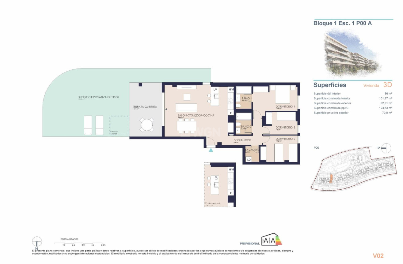 Nowy budynek - Ground floor apartment - Denia - Playa de La Almadraba