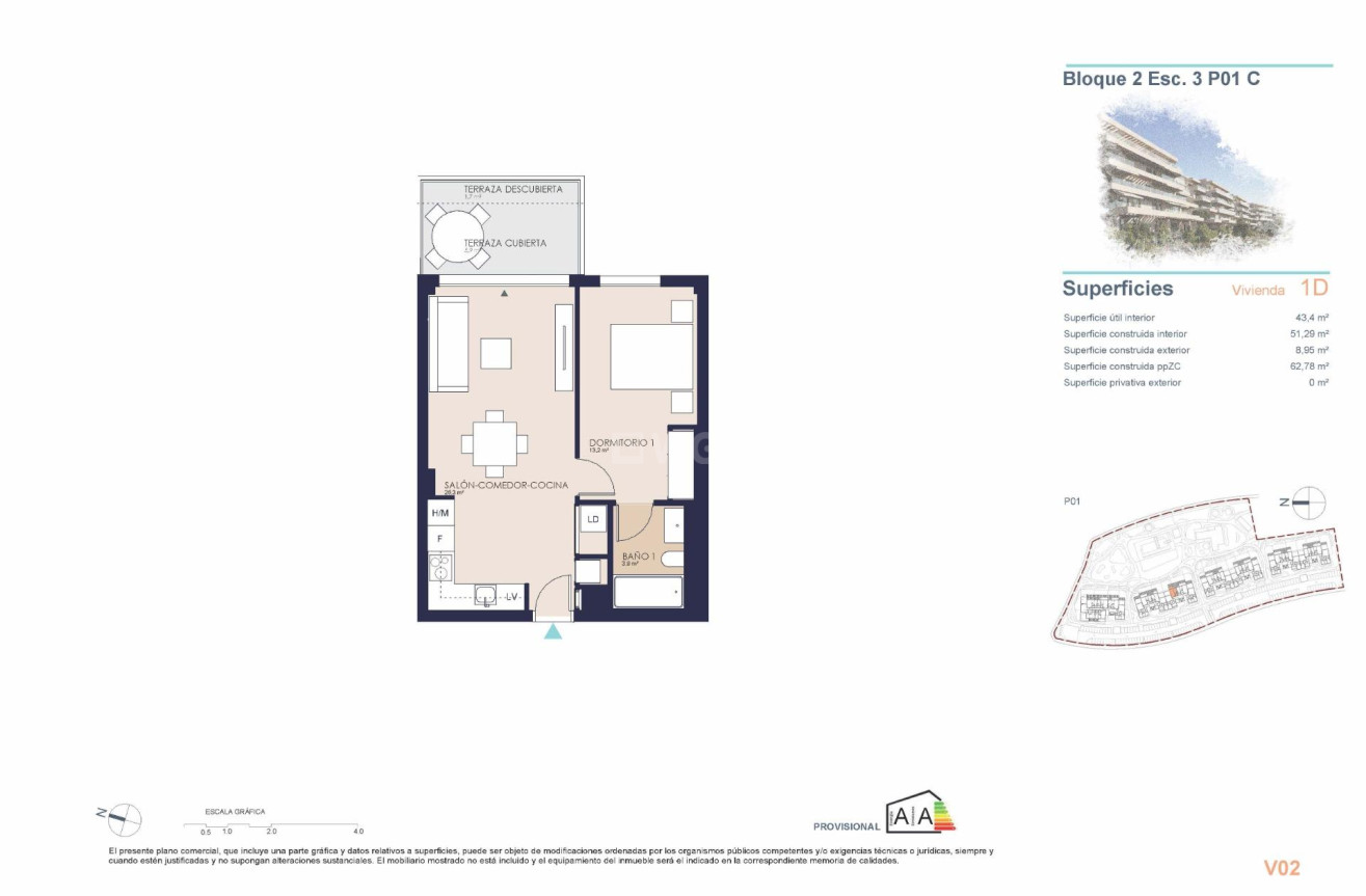 Nowy budynek - Mieszkanie w bloku - Denia - Playa de La Almadraba