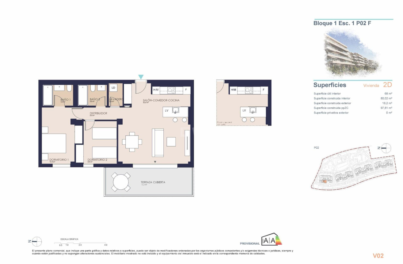 New Build - Apartment / flat - Denia - Playa de La Almadraba