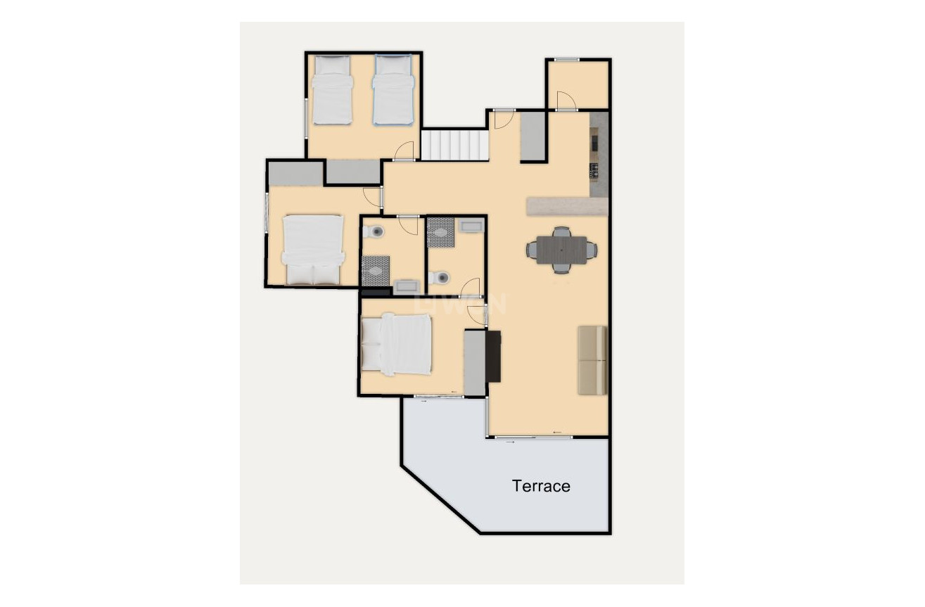 Wiederverkauf - Wohnung - Orihuela Costa - Costa Blanca