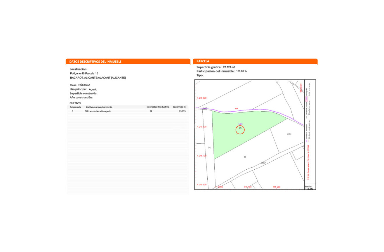 Odsprzedaż - Działka / Grunt - Alicante - Costa Blanca