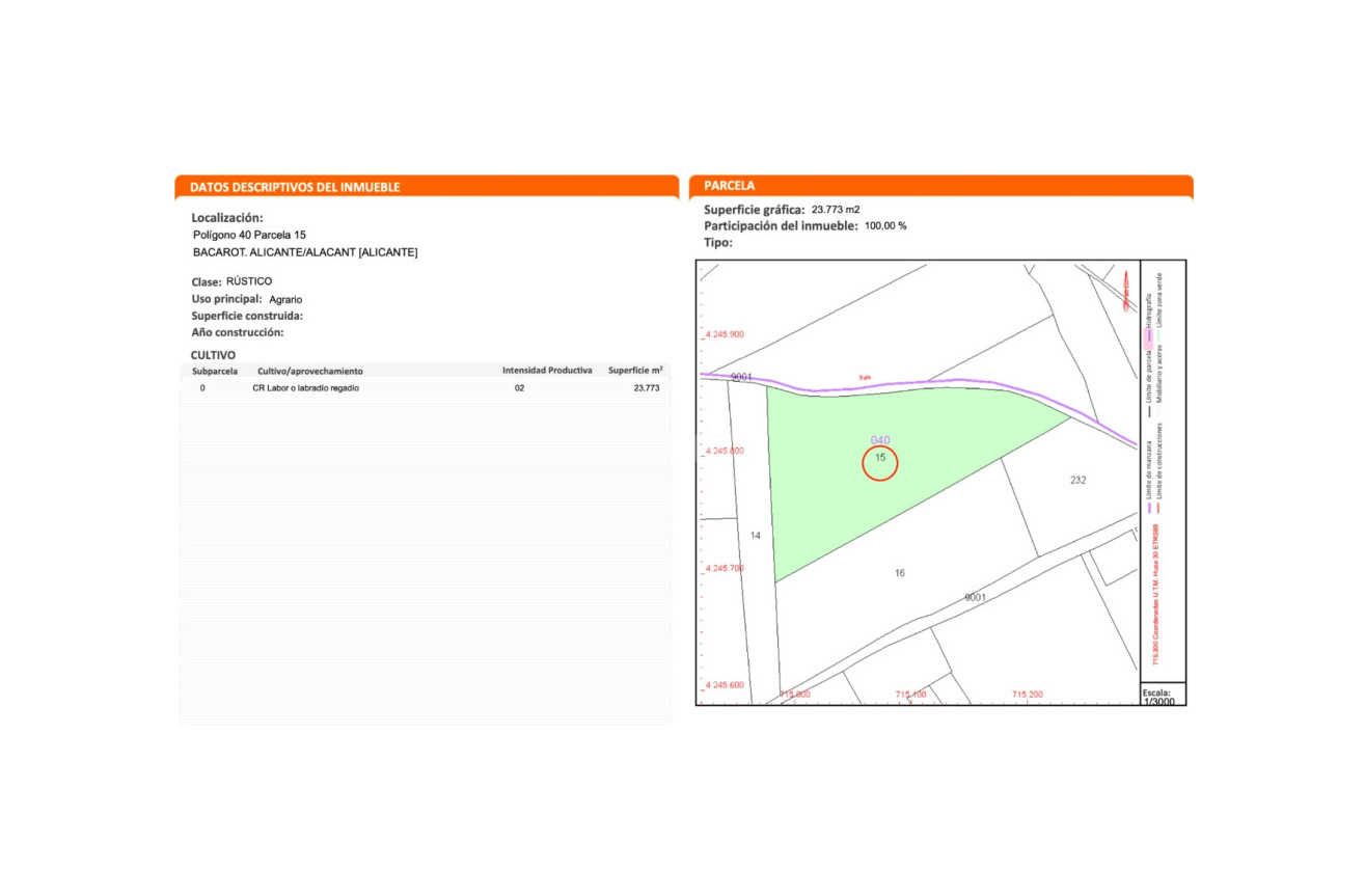 Odsprzedaż - Działka / Grunt - Alicante - Costa Blanca