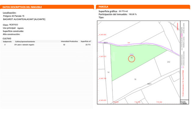 Odsprzedaż - Działka / Grunt - Alicante - Costa Blanca