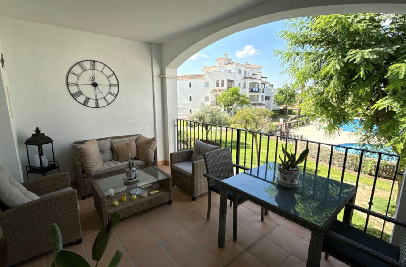 Resale - Apartment / flat - Hacienda Riquelme Golf Resort - Inland