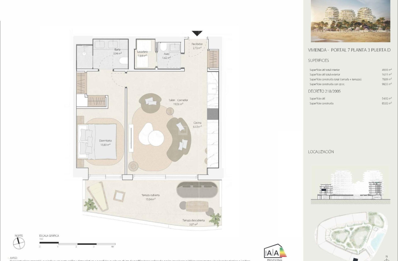 Obra nueva - Apartamento / piso - Málaga - Playa de Sacaba