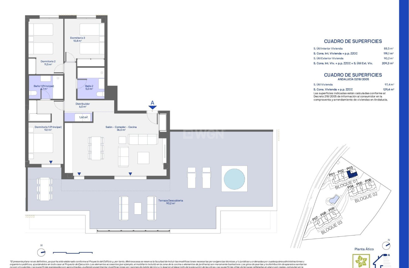 Nowy budynek - Daszek - Casares - Doña Julia