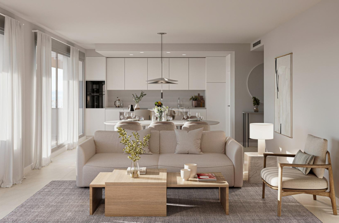 Obra nueva - Ground floor apartment - Estepona - Las Mesas