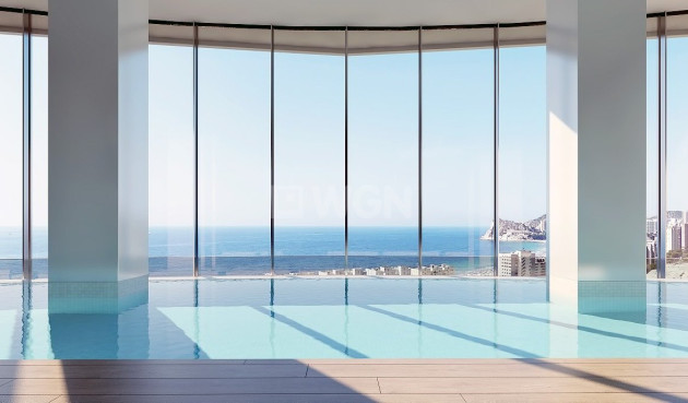 Nowy budynek - Mieszkanie w bloku - Benidorm - Poniente