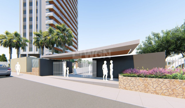 Nowy budynek - Mieszkanie w bloku - Benidorm - Poniente