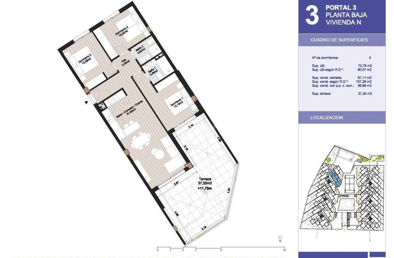 Nowy budynek - Ground floor apartment - Torrox - El Morche