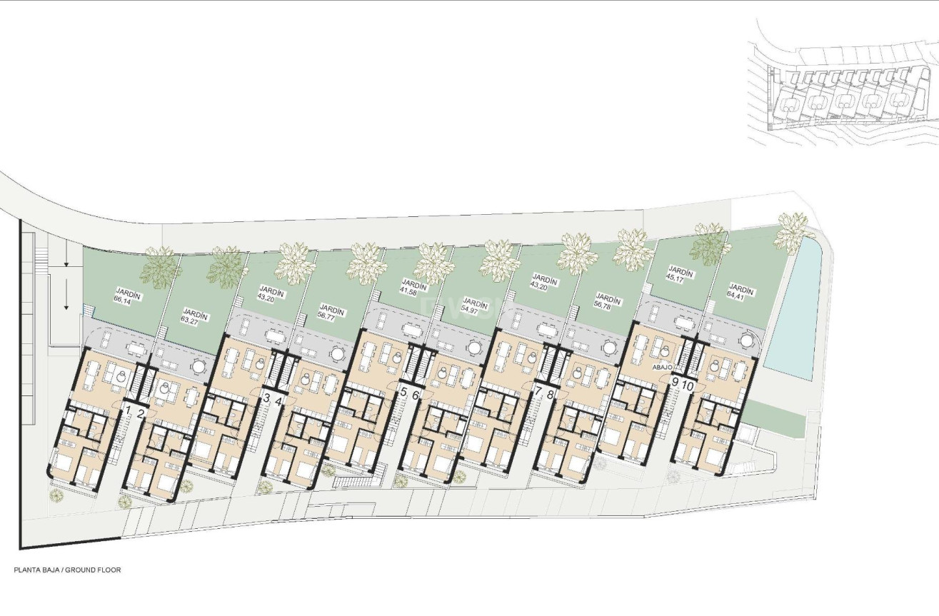 Nowy budynek - Ground Floor Bungalow - Torrevieja - La Mata-La Manguilla