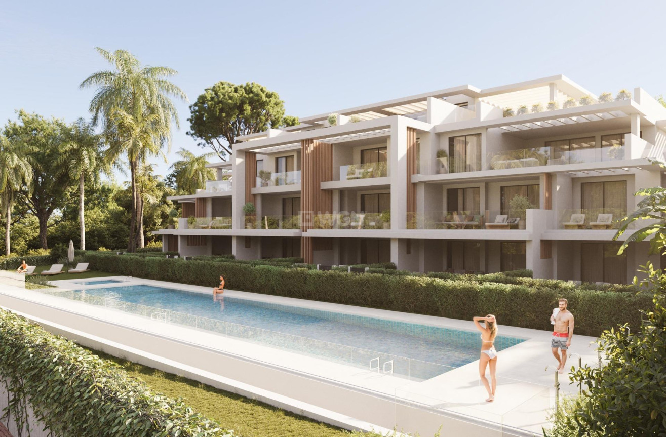 Nowy budynek - Ground floor apartment - Estepona - Resinera Voladilla