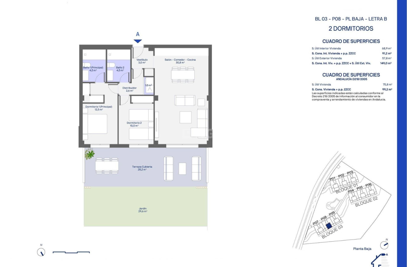 Obra nueva - Ground floor apartment - Casares - Doña Julia
