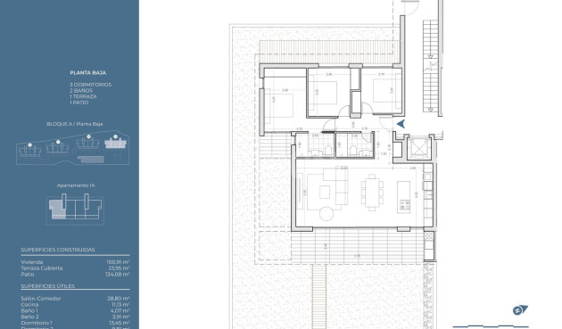New Build - Ground floor apartment - La Nucía - Puerto Azul