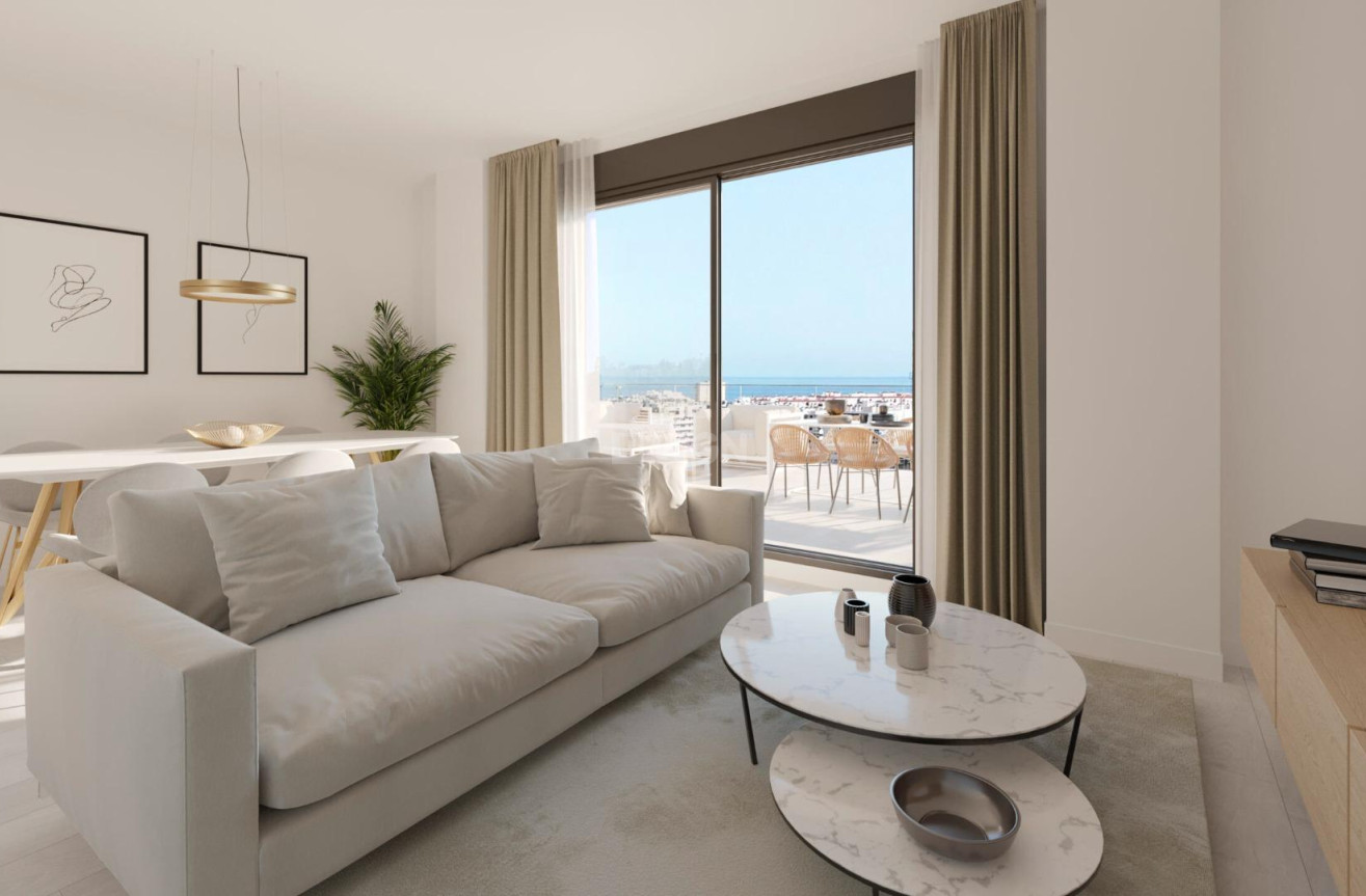 Obra nueva - Ground floor apartment - Estepona - Parque Central