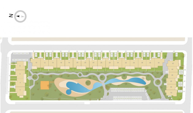 Nowy budynek - Bungalow - Orihuela - Vistabella Golf