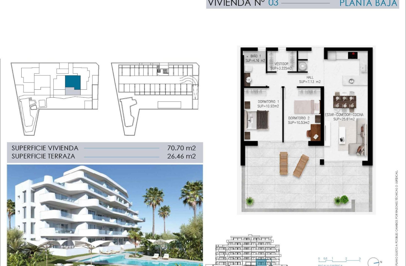 New Build - Apartment / flat - Pilar de la Horadada - Mil Palmeras