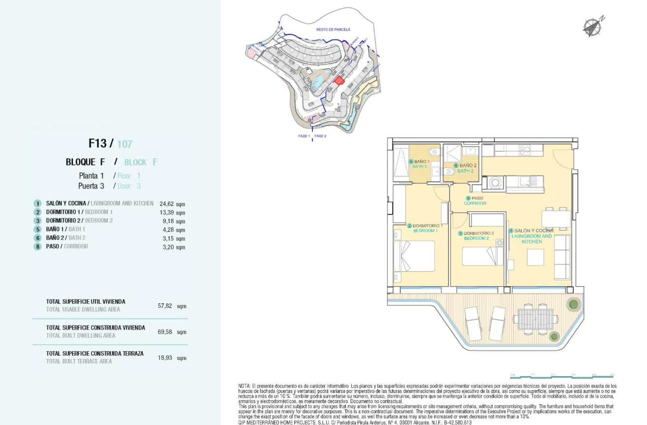 New Build - Apartment / flat - Aguilas - Isla Del Fraile