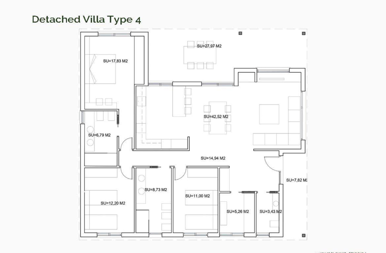 Nowy budynek - Villa - Penaguila - El Olivar