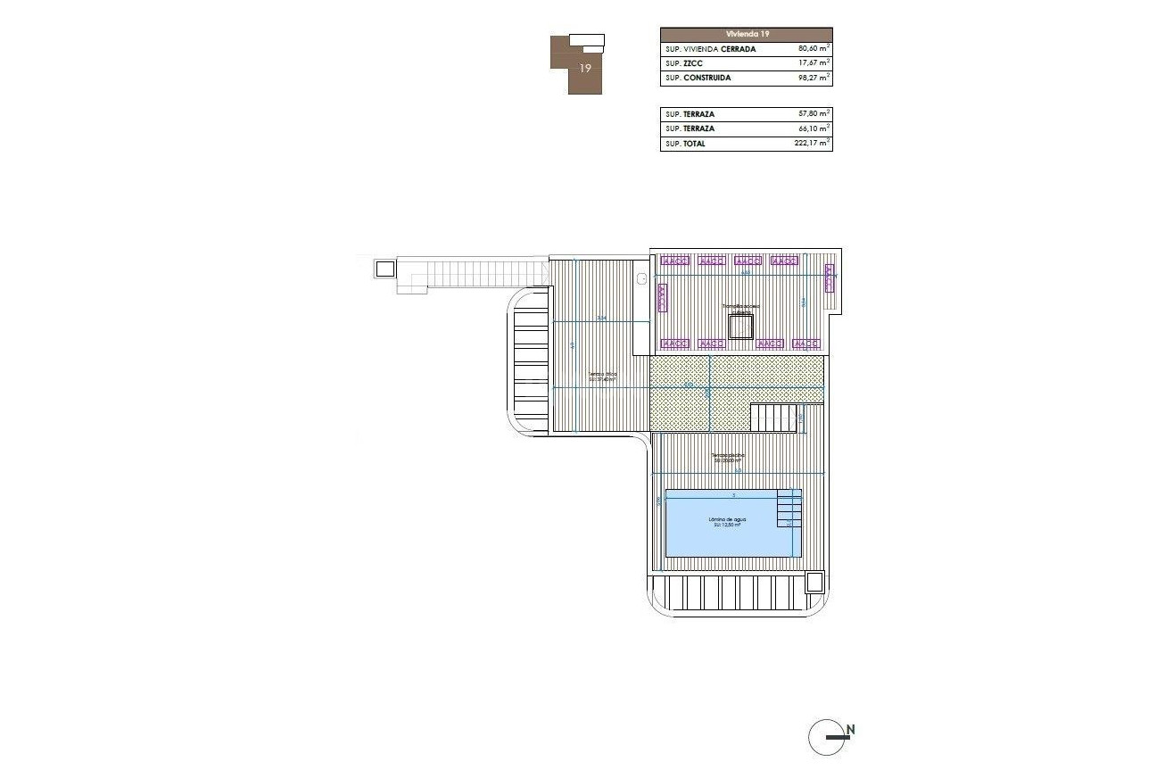 Nowy budynek - Daszek - Guardamar del Segura - Camino del Puerto