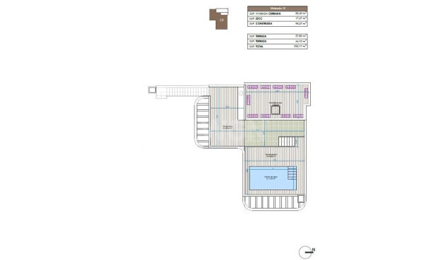 Nowy budynek - Daszek - Guardamar del Segura - Camino del Puerto