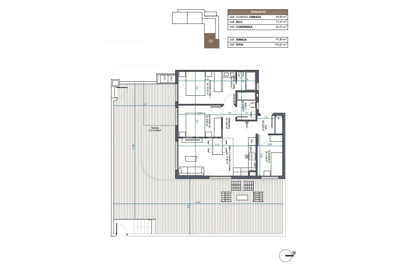 Nowy budynek - Mieszkanie w bloku - Guardamar del Segura - Camino del Puerto