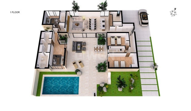 New Build - Villa - Banos y Mendigo - Altaona Golf