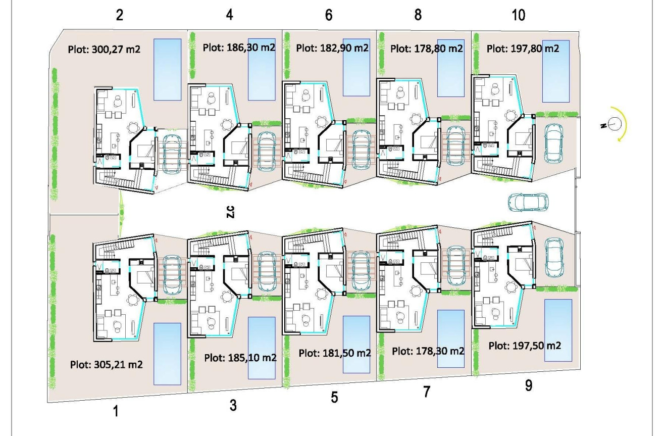 Nowy budynek - Villa - Orihuela Costa - Los Altos