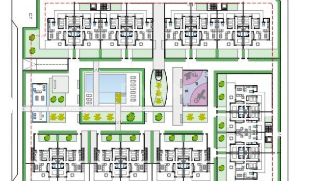 Nowy budynek - Daszek - Pilar de la Horadada - Playa de las Higuericas