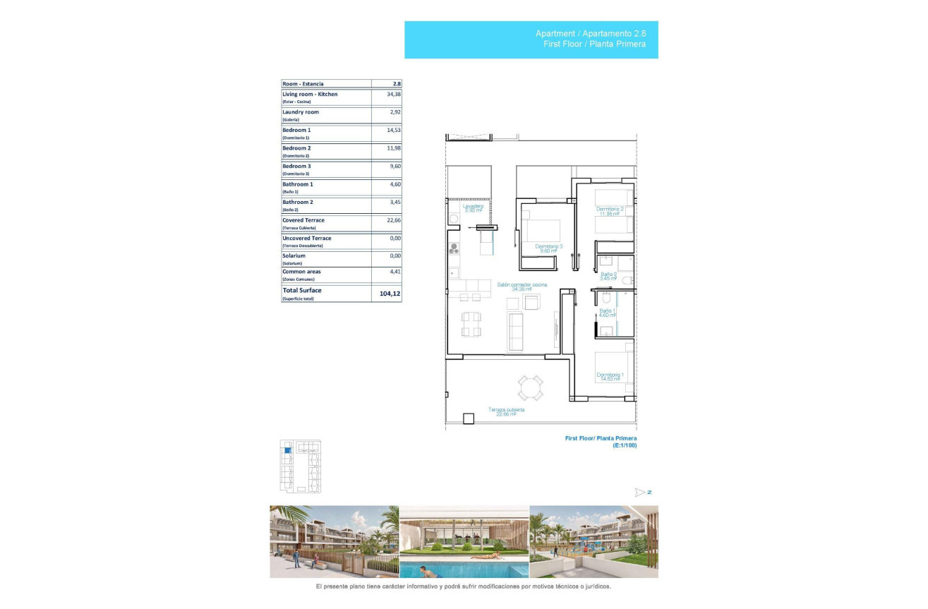 Obra nueva - Apartamento / piso - Pilar de la Horadada - Playa de las Higuericas