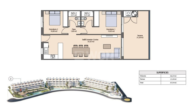 Obra nueva - Apartamento / piso - Finestrat - Balcón De Finestrat