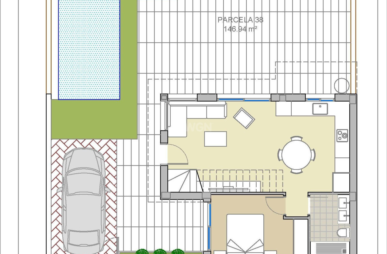 Nowy budynek - Villa - Los Montesinos - La Herrada