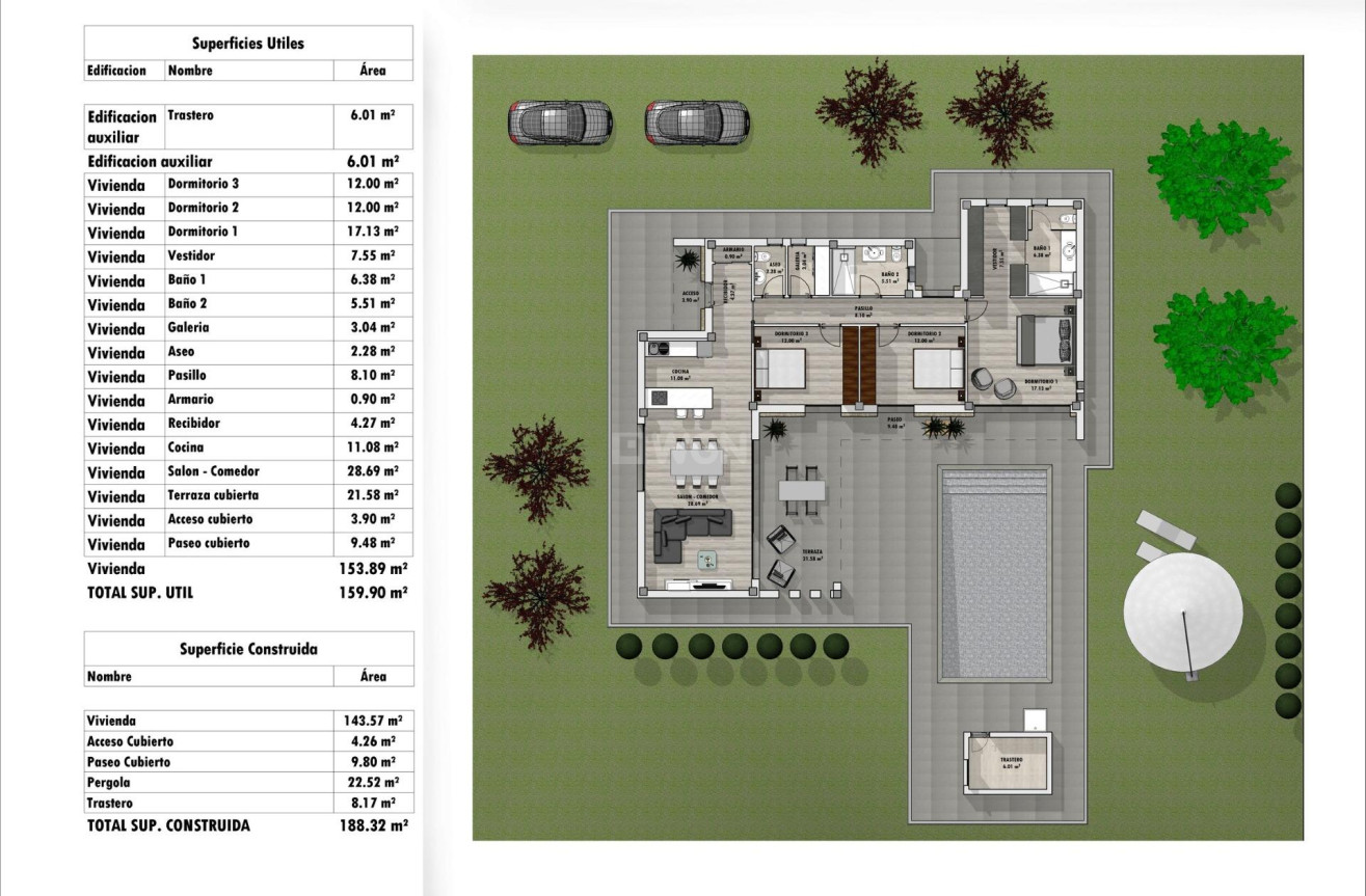 Nowy budynek - Villa - Aspe - Poligono 19