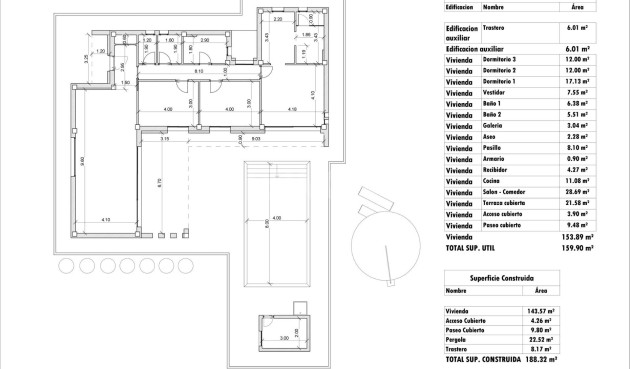 Nowy budynek - Villa - Aspe - Poligono 19
