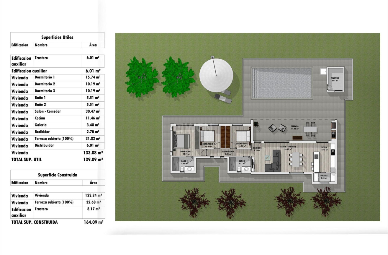 Nowy budynek - Villa - Aspe - Poligono 19
