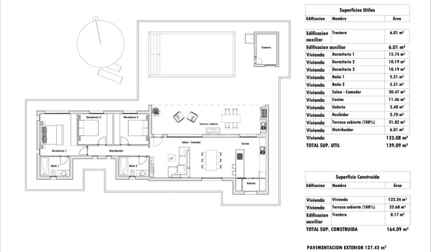 Nowy budynek - Villa - Aspe - Poligono 19