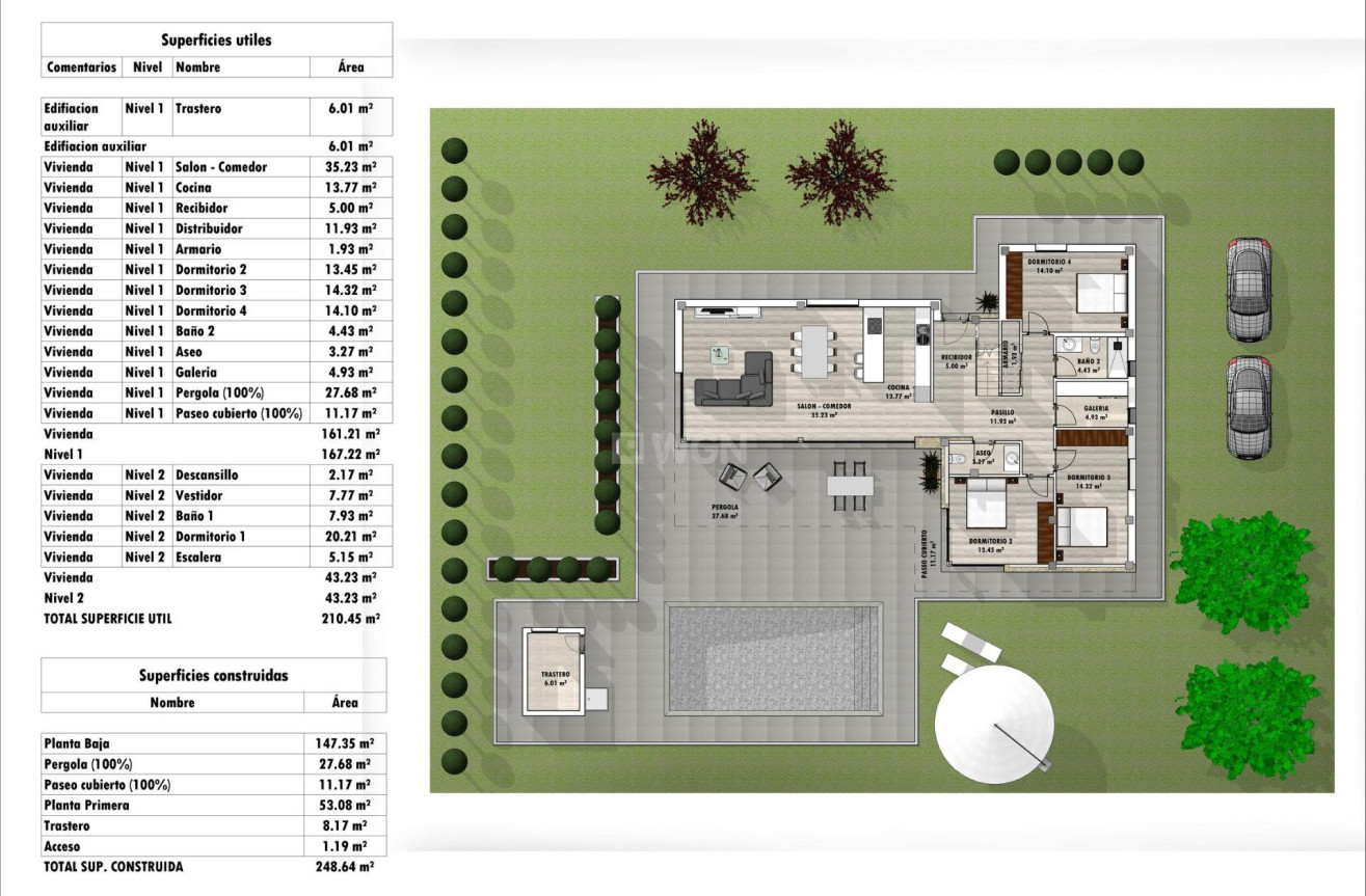 Nowy budynek - Villa - Aspe - Poligono 19