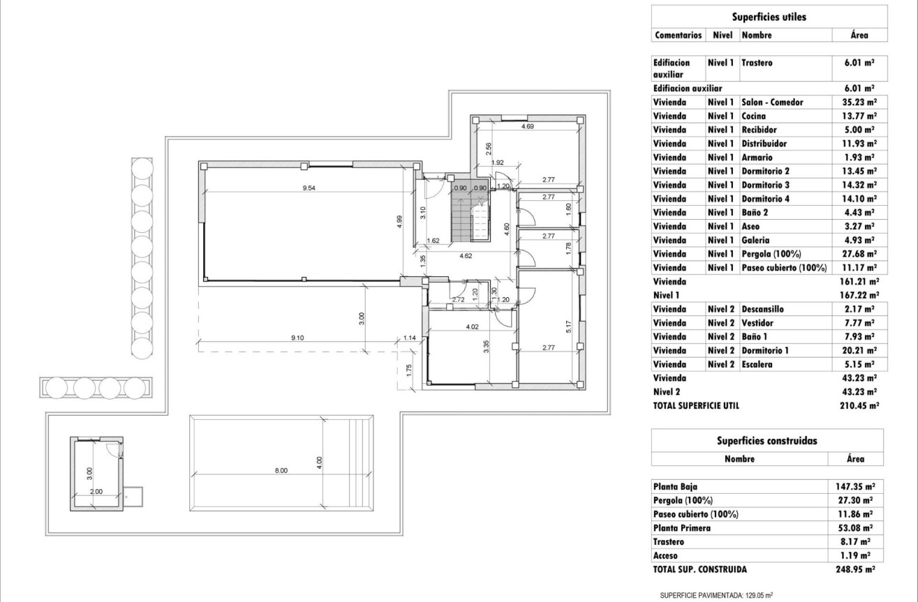 Nowy budynek - Villa - Aspe - Poligono 19